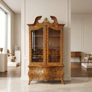 Display Cabinet Historicism 1880 Walnut