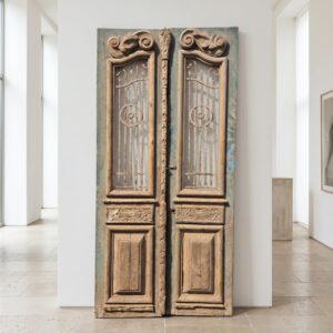 Door House Door Front Door Jugendstil 1890 Solid Wood