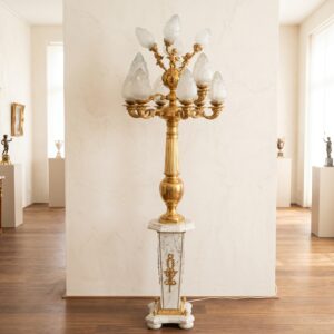 Floor Lamps Brass Marble 2.10 m