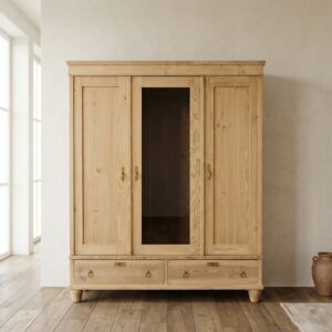 Wardrobe Jugendstil 1910 Pine