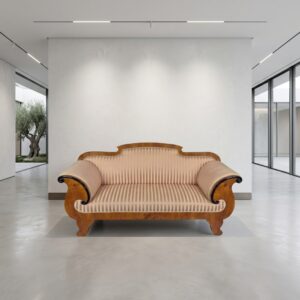 Sofa Biedermeier 1830 Cherry Wood