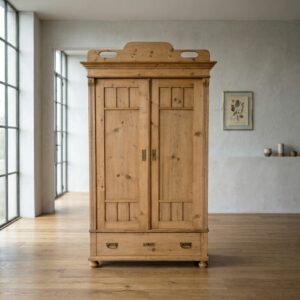 Wardrobe Jugendstil 1900 Pine