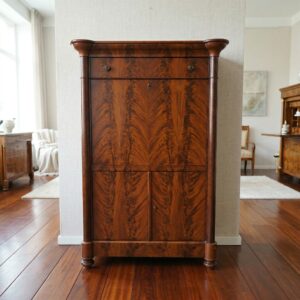 Secretary Biedermeier 1840 Mahogany