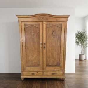 Wardrobe Jugendstil 1910 Pine