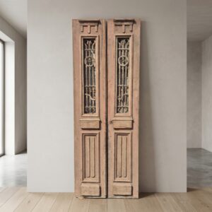 Door Front Door House Door Jugendstil 1900 Solid Wood