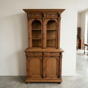 Display Cabinet Gründerzeit 1880 Oak
