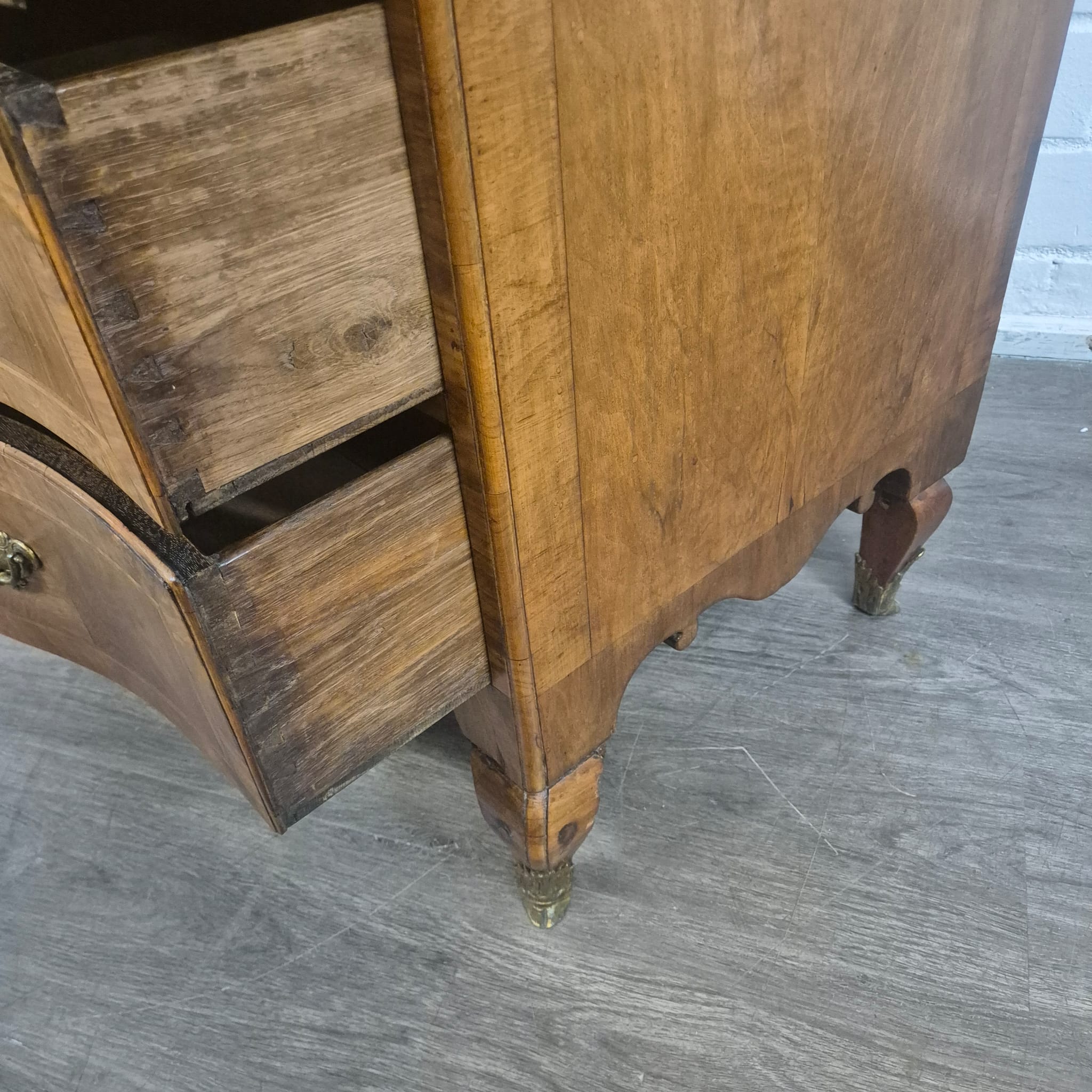 Chest of Drawers Baroque 1780 Walnut - Image 18