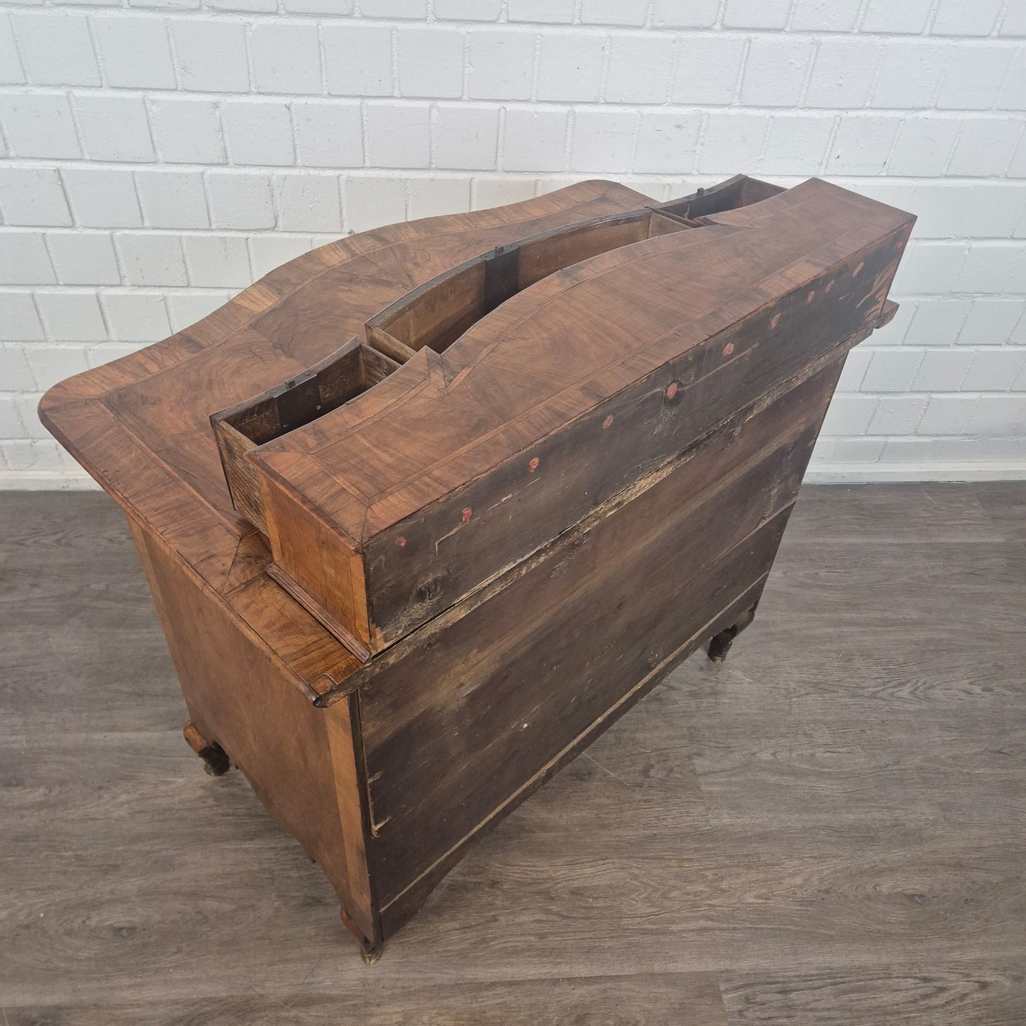Chest of Drawers Baroque 1780 Walnut - Image 23