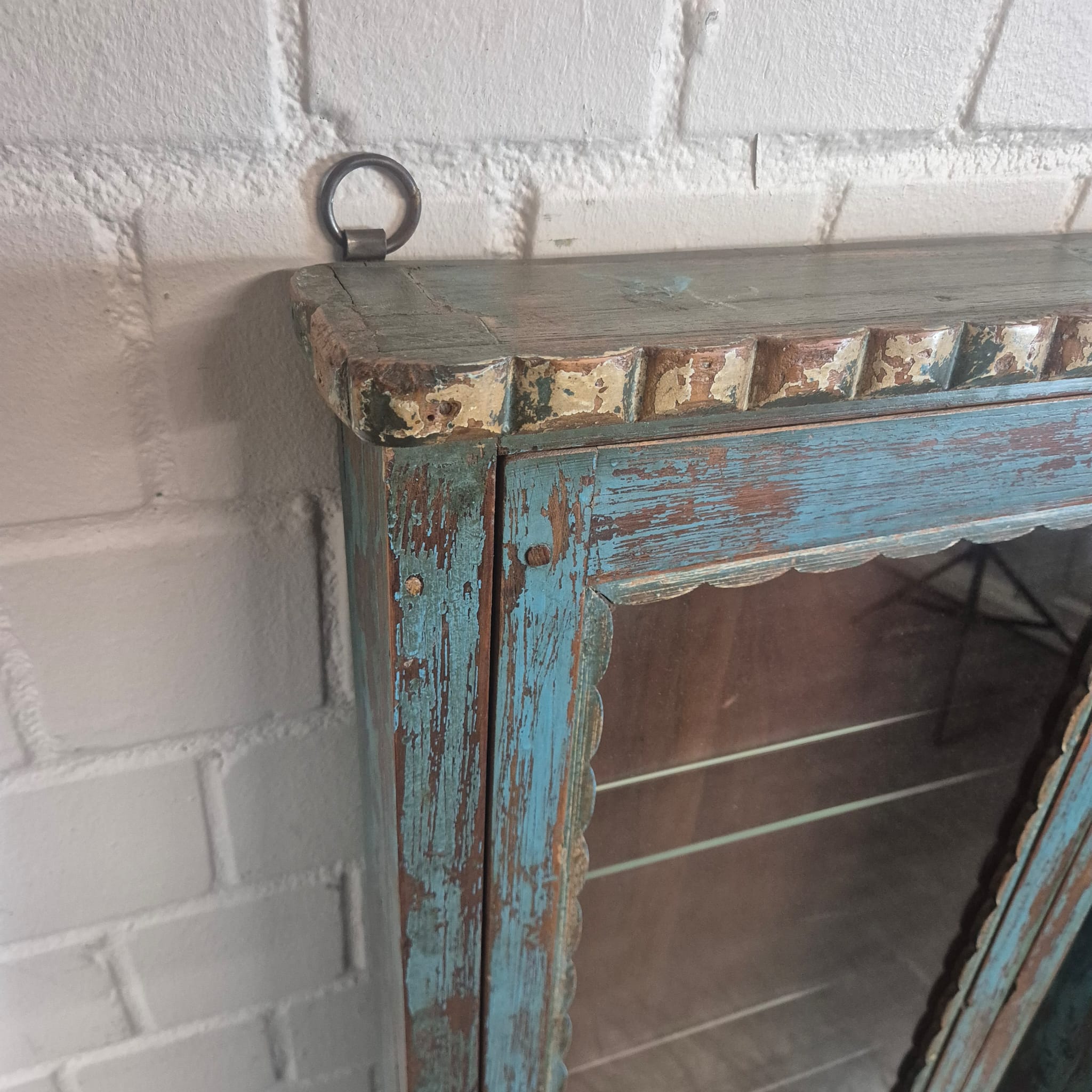 Set of Antique Display Cabinets 1880 Teak - Image 13