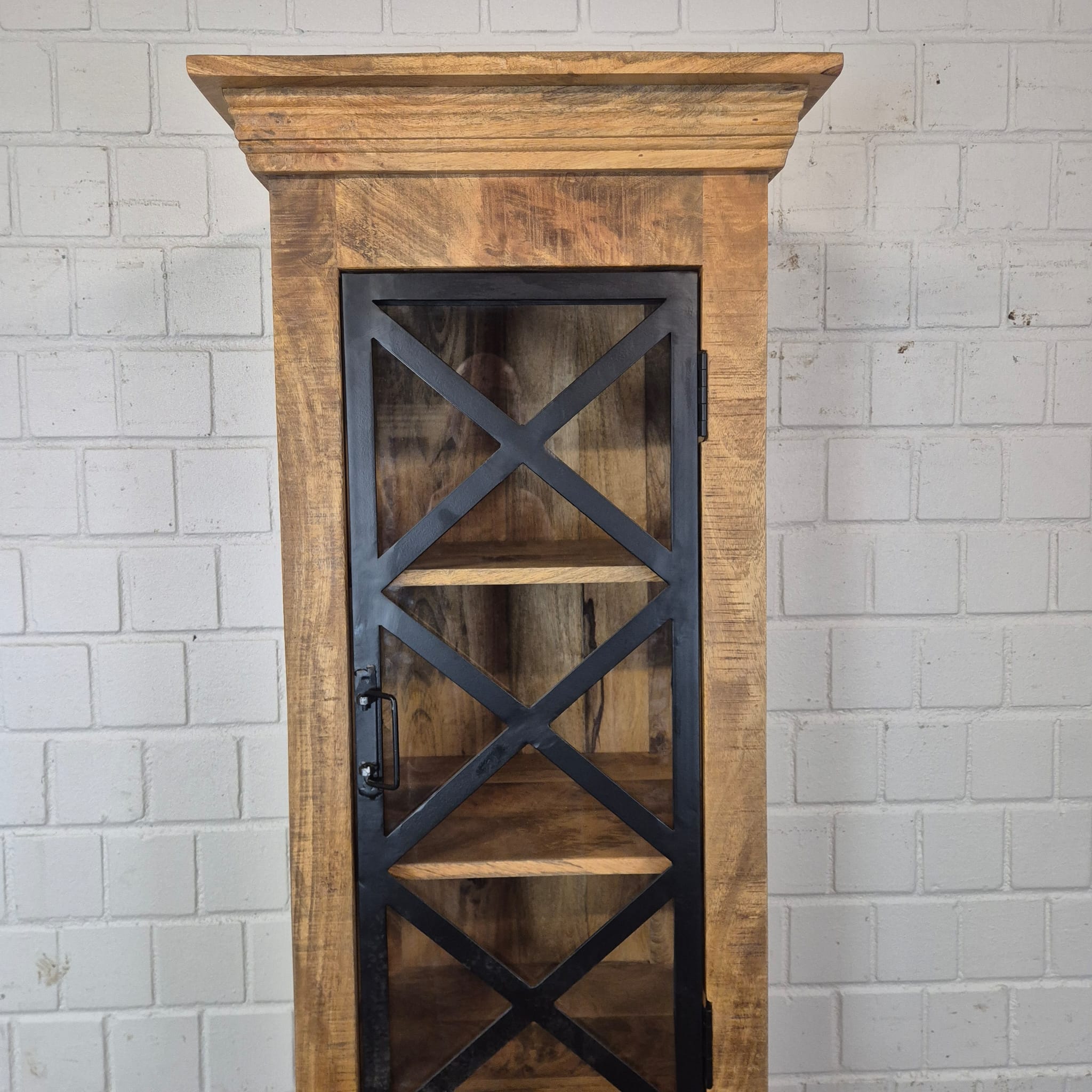 Display Cabinet Mango Wood 0,55 m - Image 5