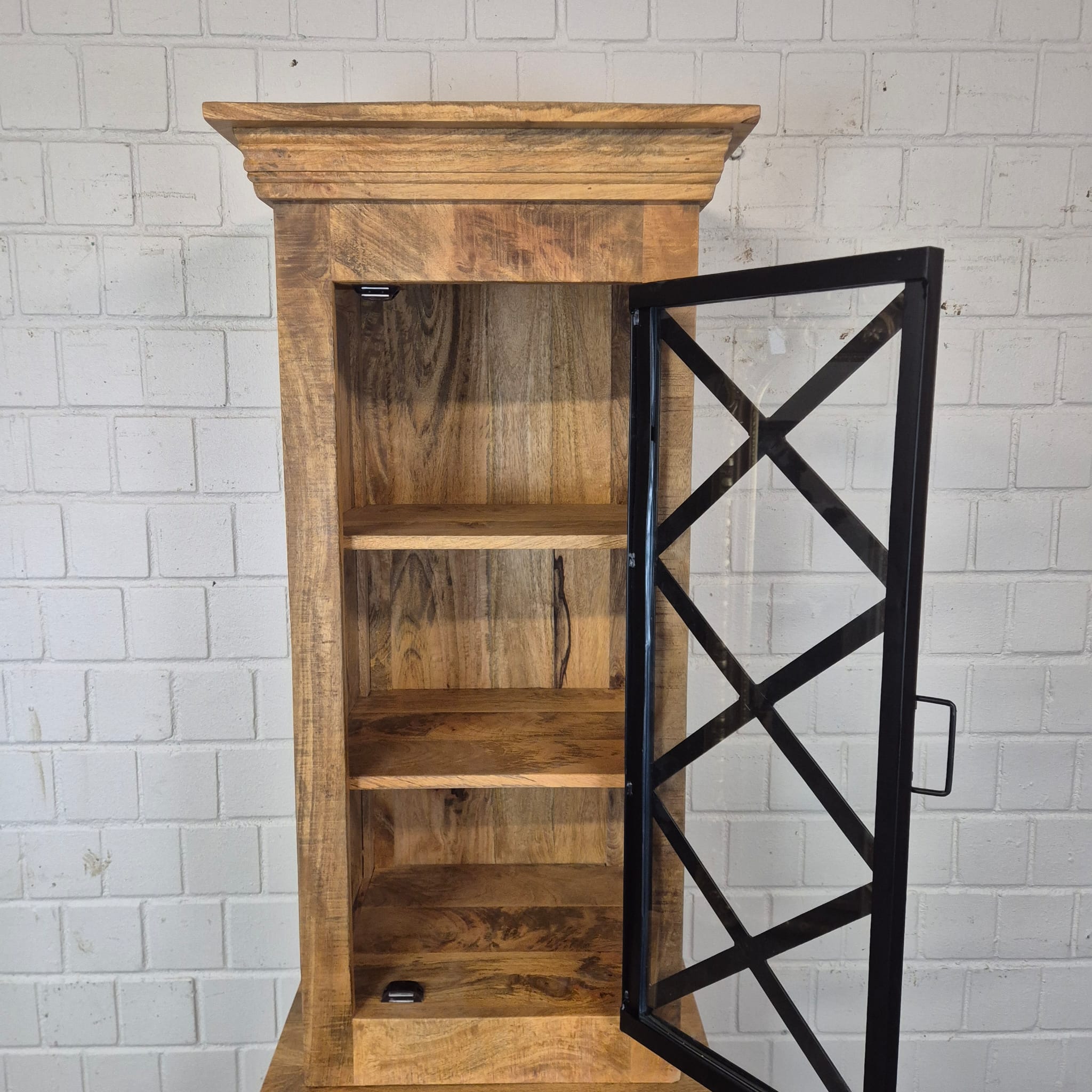 Display Cabinet Mango Wood 0,55 m - Image 11