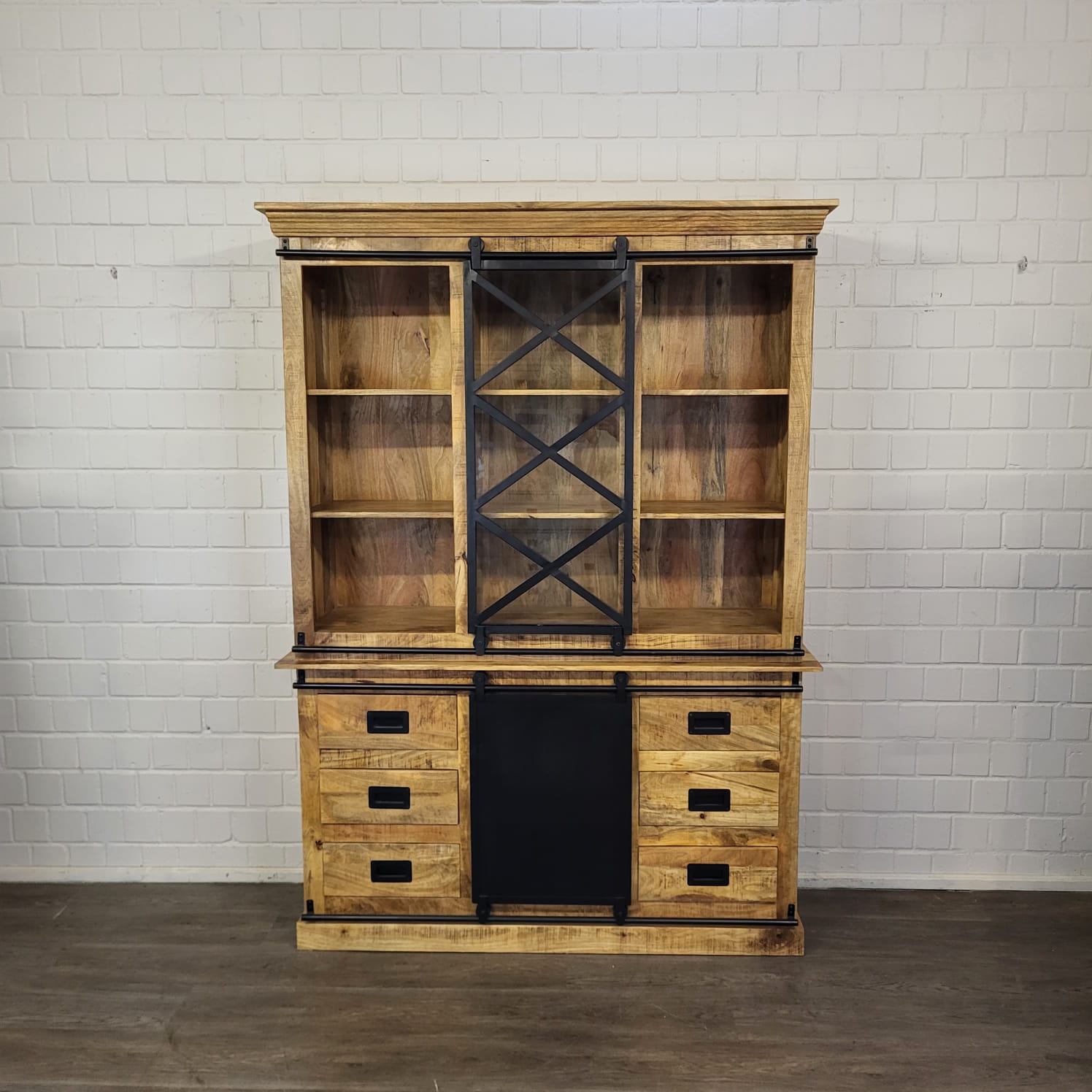 Bookcase Mango Wood 1,60 m - Image 3