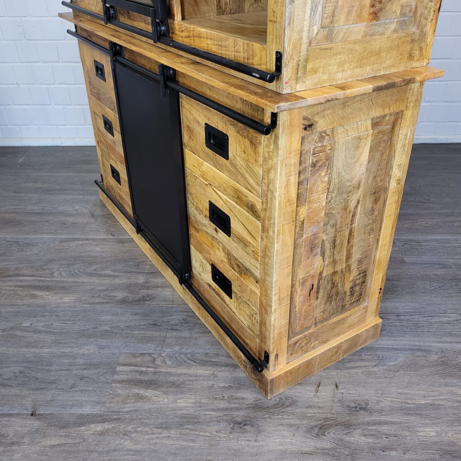 Bookcase Mango Wood 1,60 m - Image 9