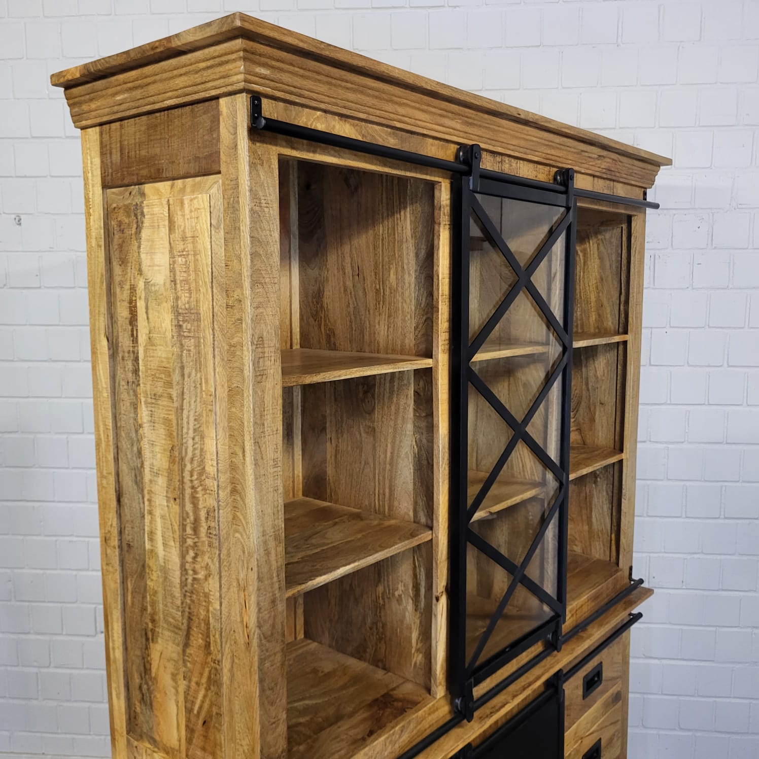 Bookcase Mango Wood 1,60 m - Image 6