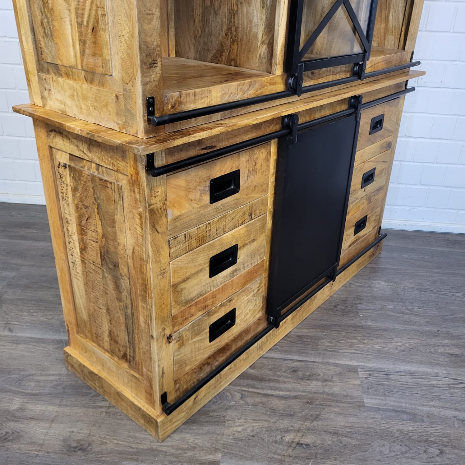 Bookcase Mango Wood 1,60 m - Image 7