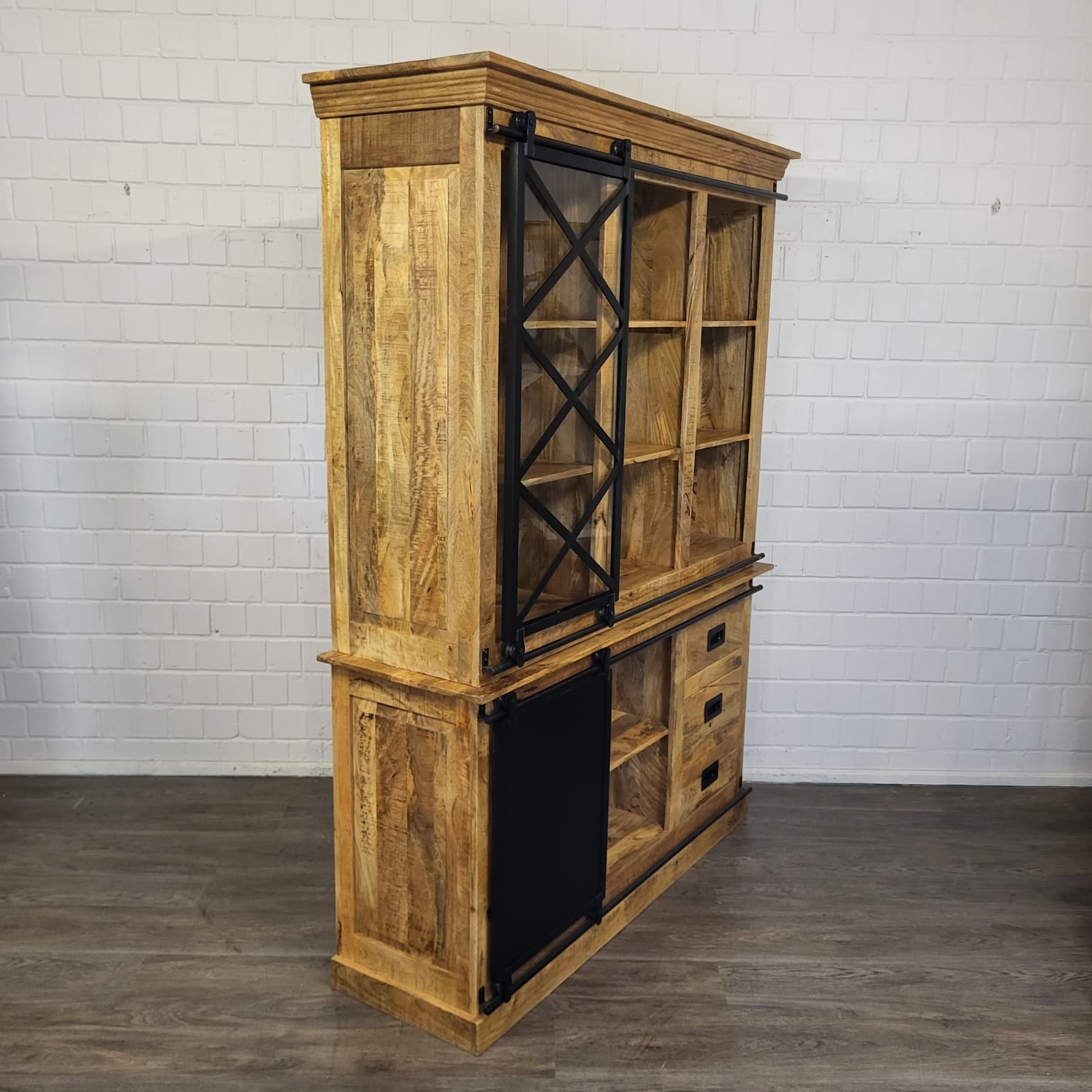 Bookcase Mango Wood 1,60 m - Image 12