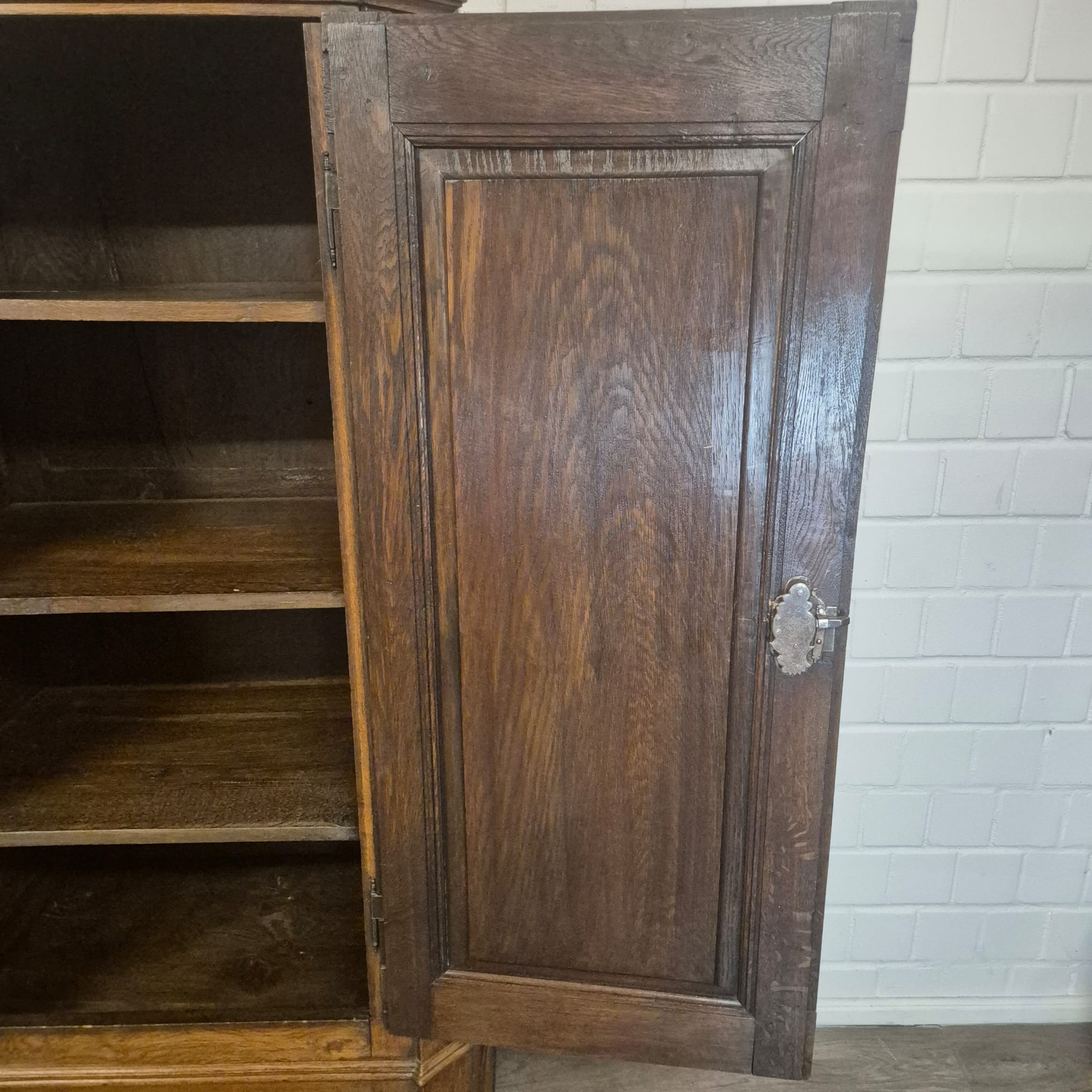 Late Baroque Oak Wardrobe | c. 1810 - Image 19