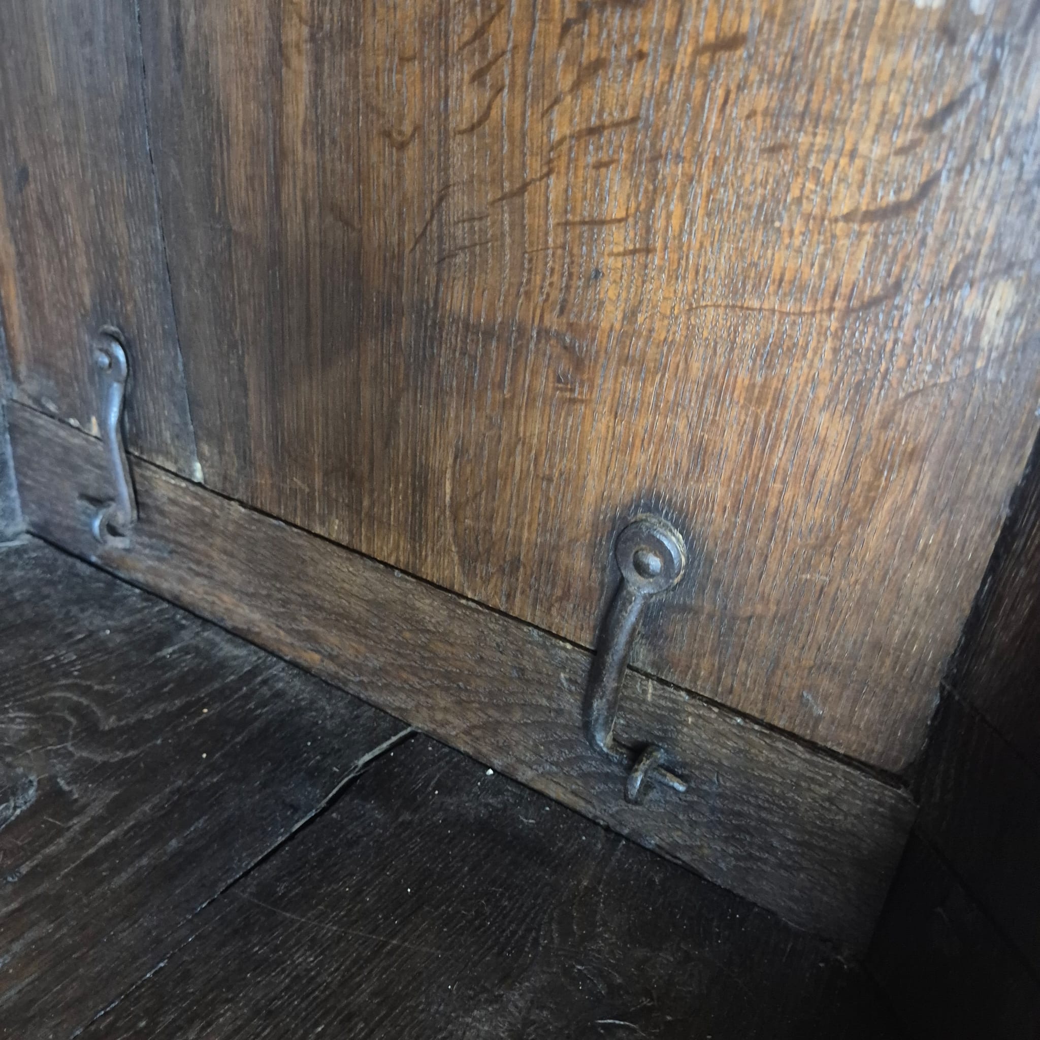 Late Baroque Oak Wardrobe | c. 1810 - Image 21