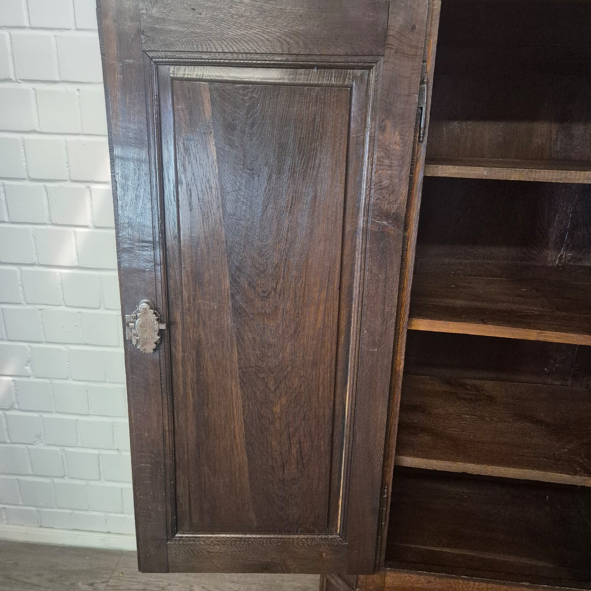 Late Baroque Oak Wardrobe | c. 1810 - Image 18