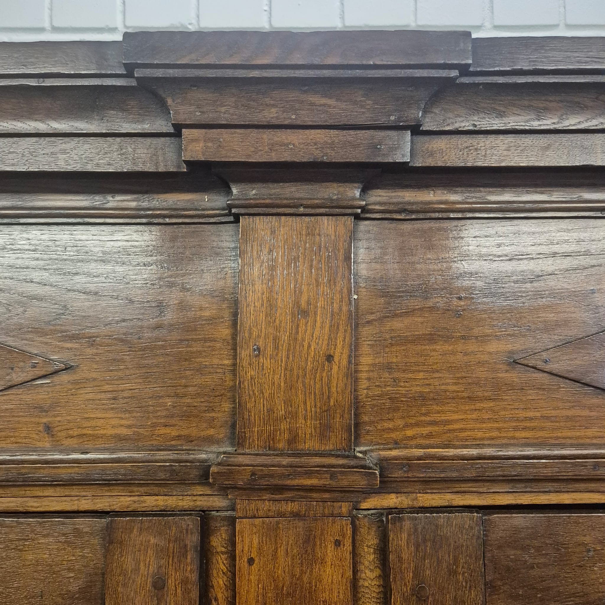 Late Baroque Oak Wardrobe | c. 1810 - Image 10