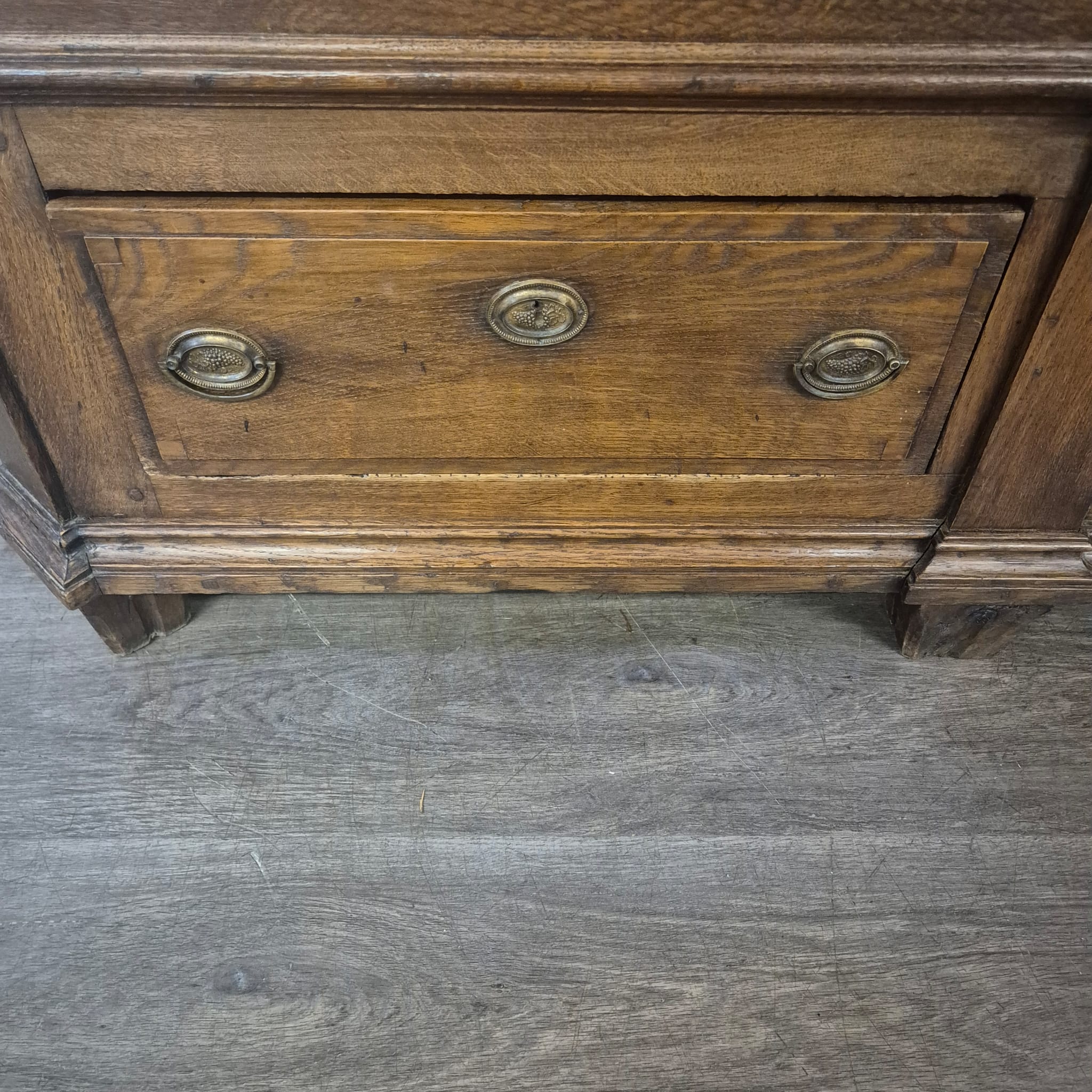 Late Baroque Oak Wardrobe | c. 1810 - Image 15