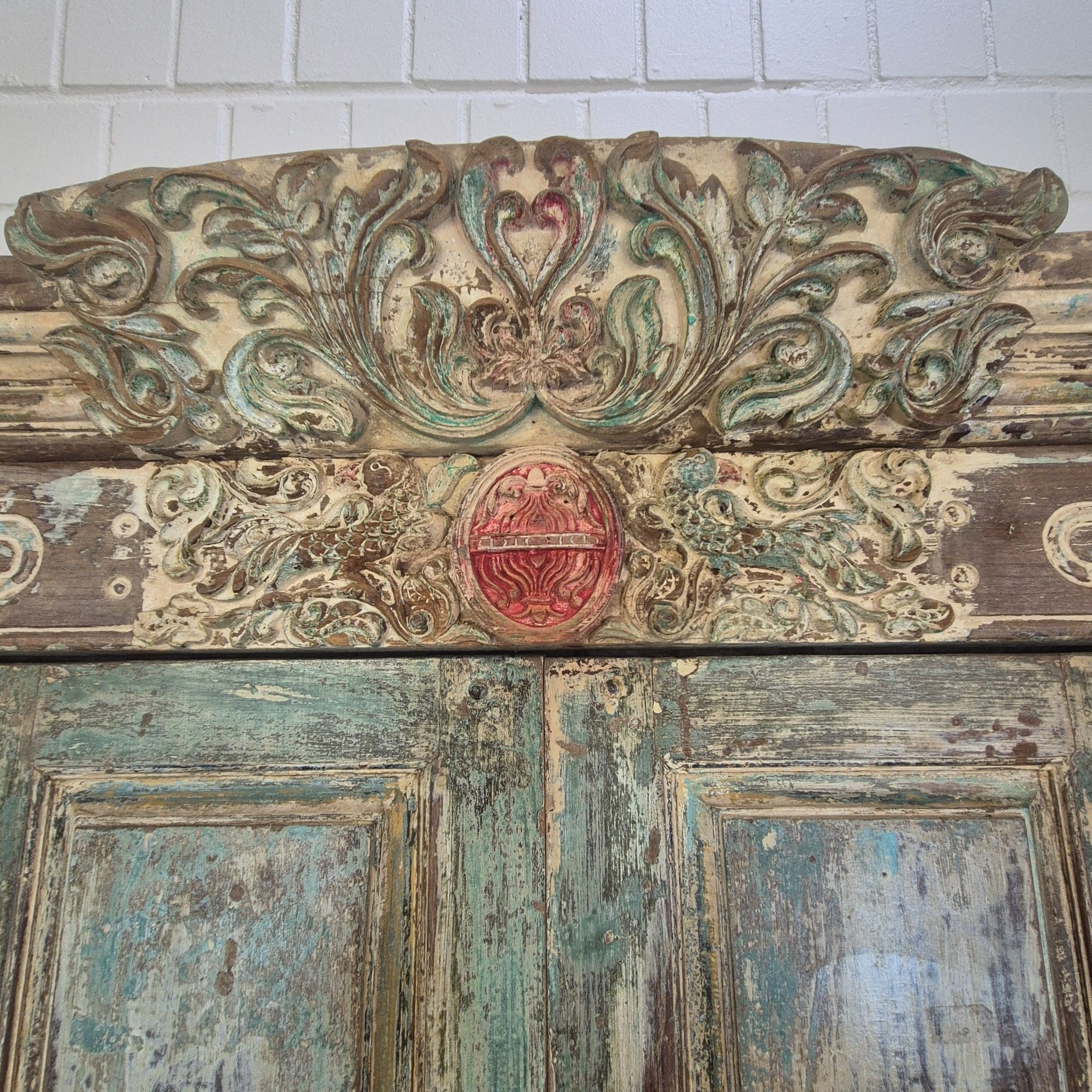 Antique Front Door (1880) – Teak - Image 14