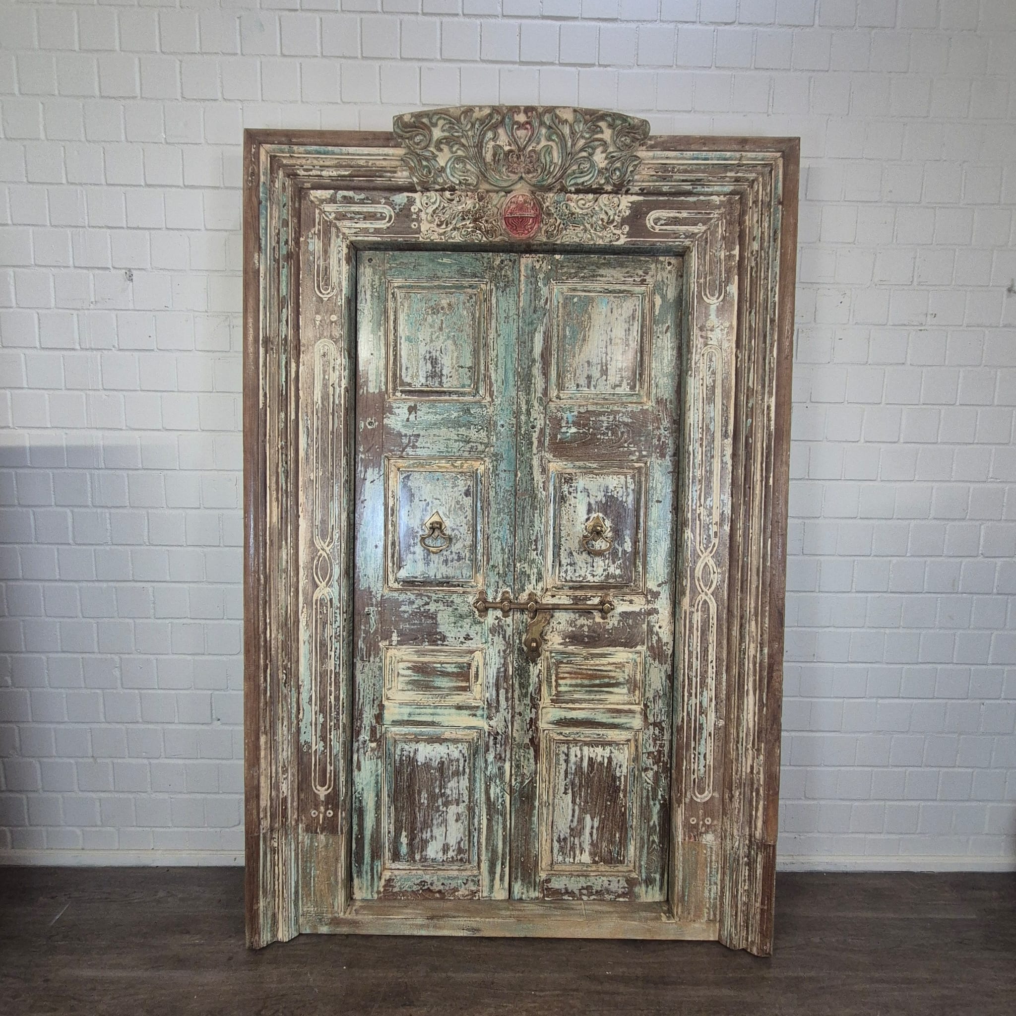 Antique Front Door (1880) – Teak - Image 3