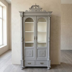 Display Cabinet Gründerzeit 1880 Pine