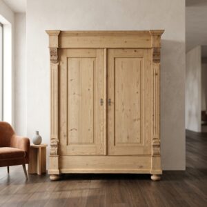 Wardrobe Gründerzeit 1880 Pine