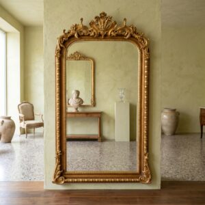Gold Baroque Style Mirror 1.06 m x 2.20 m