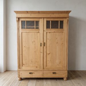 Wardrobe Jugendstil 1910 Pine