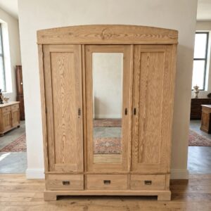 Wardrobe Jugendstil 1900 Pine