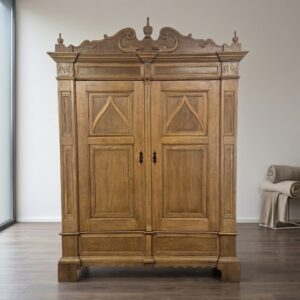 Late Baroque Wardrobe 1796 Oak