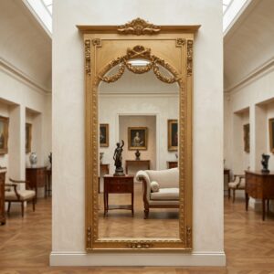 Gold Baroque Style Mirror 1.15 m x 2.35 m