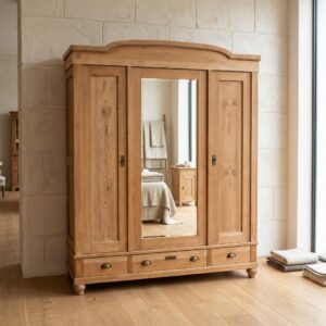 Wardrobe Jugendstil 1910 Pine