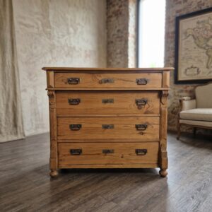 Chest of Drawers Jugendstil 1900 Pine