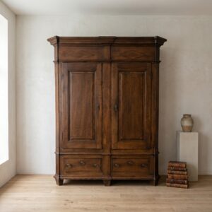 Late Baroque Oak Wardrobe | c. 1810