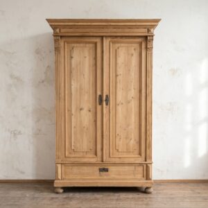 Wardrobe Gründerzeit 1880 Pine