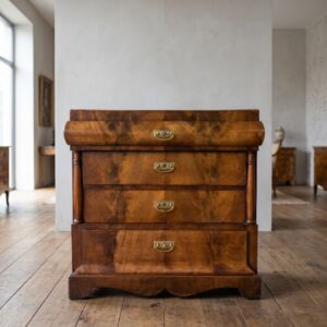 Chest of Drawers Biedermeier 1850 Mahogany
