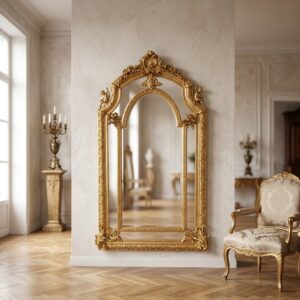Gold Baroque Style Mirror 1.17 m x 2.04 m