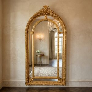 Gold Baroque Style Mirror 1.15 m x 2.23 m