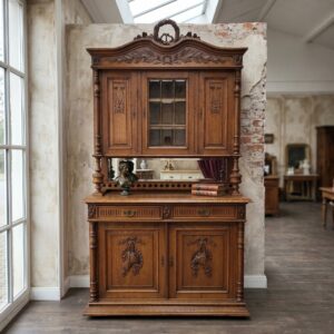 Kitchen Cabinet Jugendstil 1900 Oak