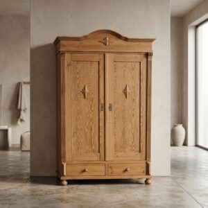 Wardrobe Gründerzeit 1890 Pine