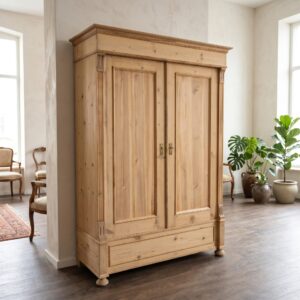 Wardrobe Jugendstil 1900 Pine