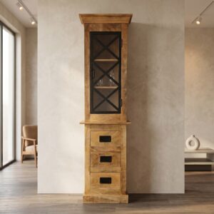 Display Cabinet Mango Wood 0,55 m