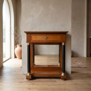Console Table / Wall Table – Empire Style – Cherry – 0.67 m