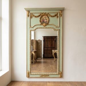Empire Style Mirror Green-Gold 1.32 m x 2.32 m