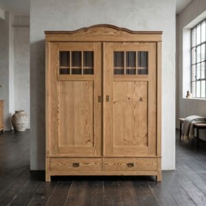 Wardrobe Jugendstil 1900 Pine