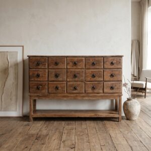 Sideboard colonial-style 1850 Teak