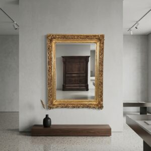 Gold Baroque Style Mirror 0.96 m x 1.28 m